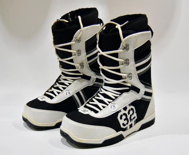 THIRTY TWO SNOWBOARD BOOTS MEN SIZE 13
