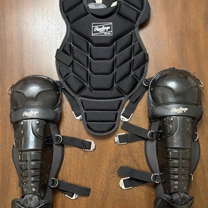 Black Rawlings Catcher's Set (Used)