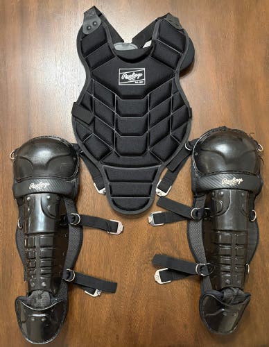 Black Rawlings Catcher's Set (Used)