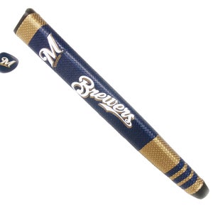 NEW Team Golf Milwaukee Brewers Jumbo Putter Grip w/Ball Marker