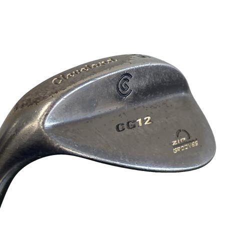 Cleveland CG12 Zip Grooves Sand Wedge 56*14 Stiff Steel 35" LH New Jumbo Grip