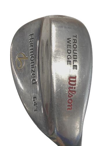 Wilson Harmonized Lob Wedge 64* RH Stiff Steel 35" Trouble Club With Nice Grip