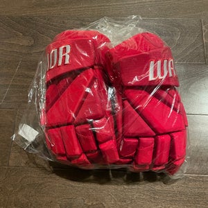 Warrior Alpha LX3T  Gloves - Red 13"