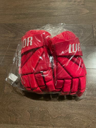 Warrior Alpha LX3T  Gloves - Red 13"