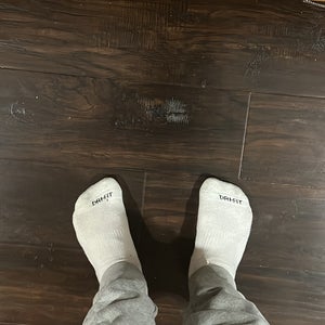 White Men's Nike Socks (Used)