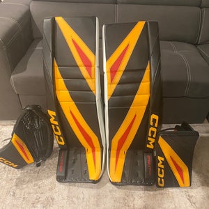 BRAND NEW Total Custom NHL stock pro return 36” + 2” CCM Extreme Flex 7 pads