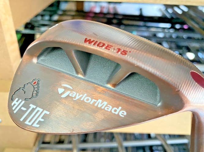 TaylorMade Hi-Toe 60* Carbon Steel Wedge with KBS 115 Hi Rev 2.0 2318