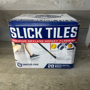 Snipers Edge Slick Tiles Pack Of 14 Dryland Hockey Interlocking Ice Flooring