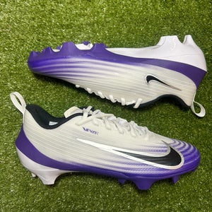 Size 9 Nike Vapor Speed 3 Football Lacrosse Cleats White Purple