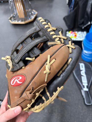 Used Rawlings PREMIUM SERIES BB/SB Glove RH Throw Brown 12" 11337-S000479246