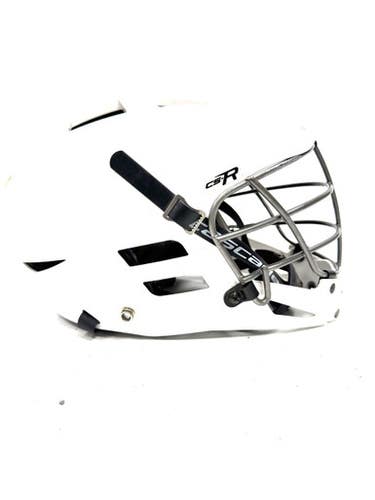 Used Cascade CSR Lacrosse Helmet White One Size 11860-C000304396