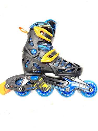 Used RollerDerby 12-1 Child Rec Fitness Skates Black Adjustable 11860-S000304377