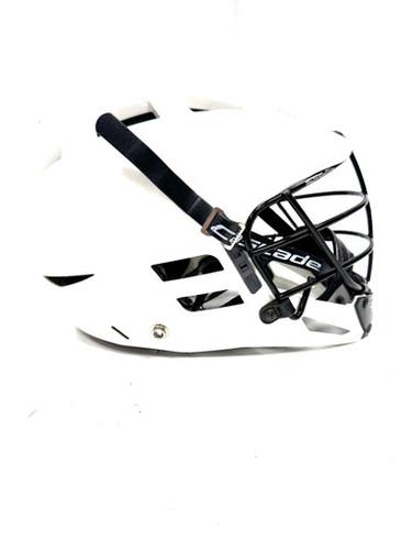 Used Cascade CS Lacrosse Helmet White One Size 11860-S000304378