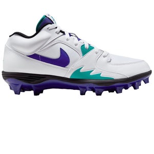 White Men's Size M 11.0 (W 12.0) Adult Jordan Molded Cleats Cleats (New)