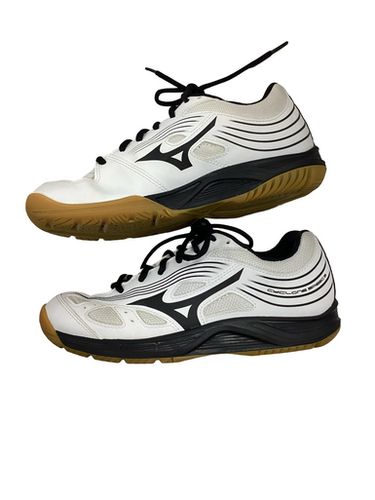 Used Mizuno CYCLONE SPEED 3 VB Shoes Adult Black And White Senior 8.5 11613-S000176986