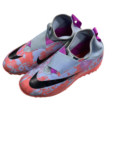 Used Nike MERCURIAL AIR ZOOM Soccer Indoor Shoes Purple Senior 6 11613-S000176988