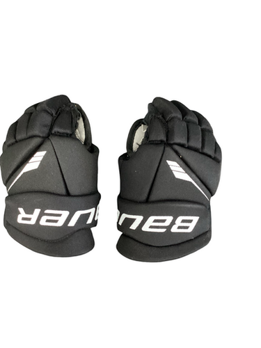 Used Bauer LIL SPORT Youth Gloves Black 9" 11613-S000176964