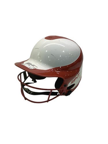 Used RIP-IT RIP-IT W/ MASK Batting Helmet w/Mask Red M/L 11347-S000263710