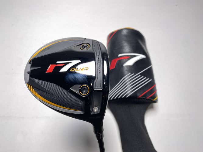 TaylorMade R7 Quad Mini Driver 13.5* Fujikura Speeder MD Regular Graphite RH HC