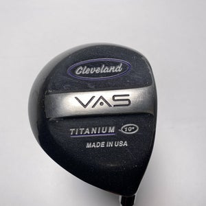 Cleveland Vas Titanium Driver 10* VAS+ Firm Graphite Mens RH