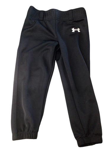 Used Under Armour BASEBALL PANTS BB/SB Pant Boys Black XXS 11760-S000087826