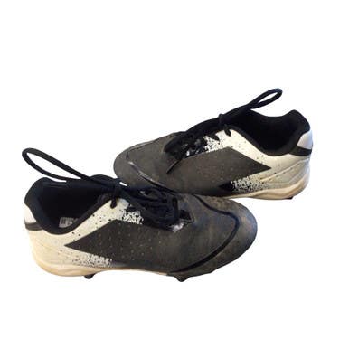 Used Athletic Works BASEBALL CLEATS BB/SB Cleats Black Youth 13.0 11760-S000087822