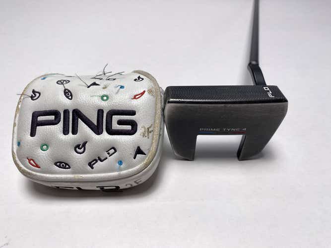 Ping PLD Prime Tyne 4 Putter 34.5" Superstroke Pistol Tour Black Dot Mens RH HC