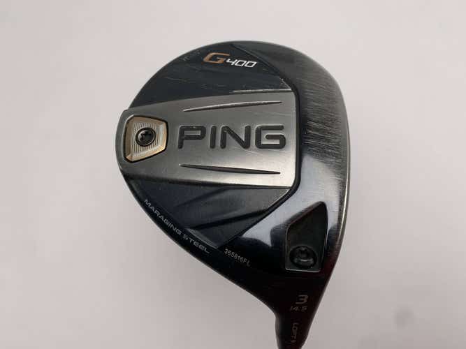 Ping G400 3 Fairway Wood 15* Alta CB 65g Stiff Graphite Mens RH