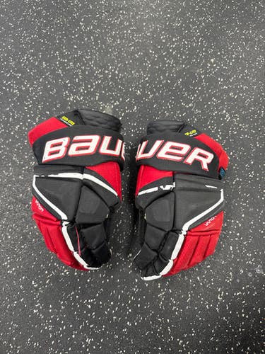 Used Bauer VAPOR X Intermediate Gloves Red 13" 11849-S000036643