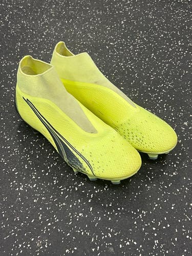 Used Puma Soccer Cleats Optic Yellow Senior 7 11849-S000036634