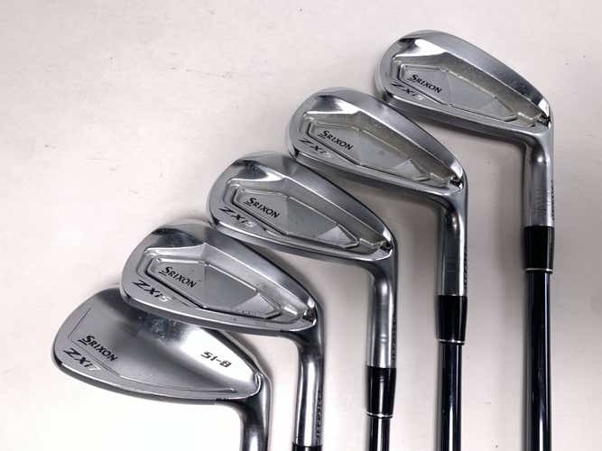 Srixon ZXi5 Iron Set 7-PW+AW UST Mamiya Recoil Dart F3 65g Senior Graphite RH
