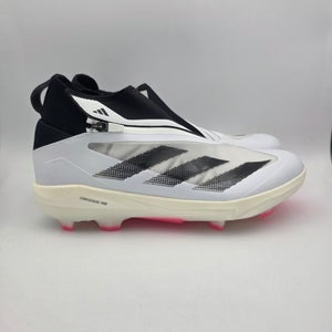 New Adidas Adizero Impact+ TPU Mens Size 13.5 Baseball Cleats White Black IF8494