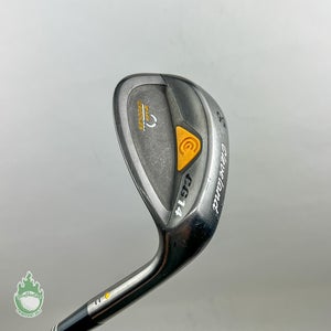 Used Cleveland CG14 Zip Grooves Satin Wedge 56*-11 Wedge Flex Steel Golf Club