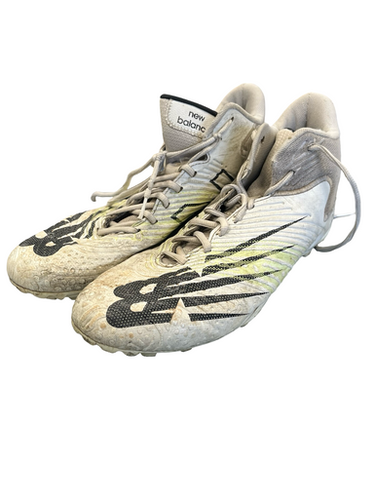 Used New Balance LAX Cleats Mens White Senior 10.5 11682-S000127426