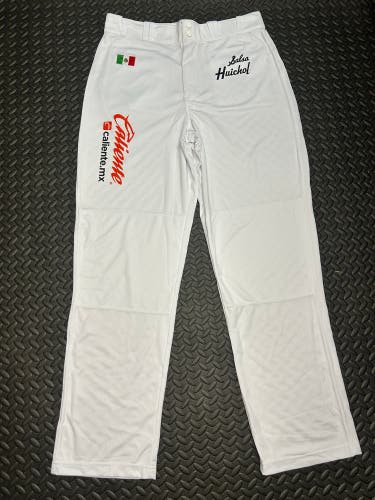 Men’s Baseball Pants Size Large Liga De Mexico Sponsors Brand New