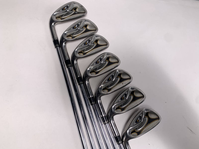 TaylorMade R7 Iron Set 5-PW+AW T-Step 90g Regular Steel Mens LH