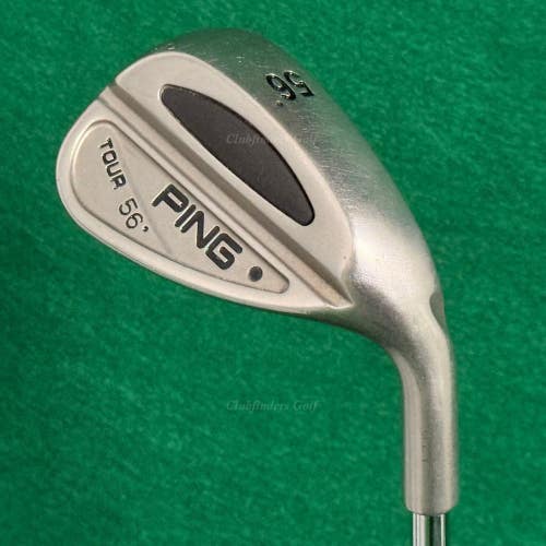 Ping Tour Chrome Black Dot 56 Sand Wedge Stepped Steel Wedge Flex