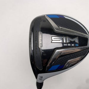 TaylorMade SIM MAX-D 3 Fairway Wood 16* UST Mamiya Helium 5F4 Stiff LH