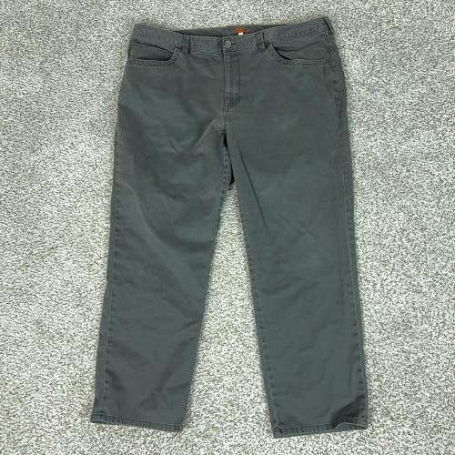 Tommy Bahama Pants Mens 42x30 Gray Stretch Chino 5 Pocket Casual Everyday Work