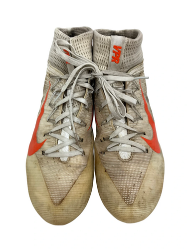 Used Nike VAPOR UNTOUCHABLE 2 Adult FB Cleats White Senior 11.5 11692-S000146290
