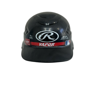 Used Rawlings VAPOR T-BALL Batting Helmet No Mask Black One Size 11692-S000146405