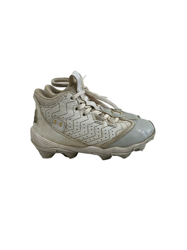 Used Under Armour BH BB/SB Cleats White Youth 12.0 11692-S000146424