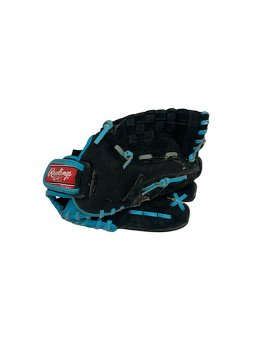 Used Rawlings SAVAGE BB/SB Glove T-ball Black 10" 11692-S000146476