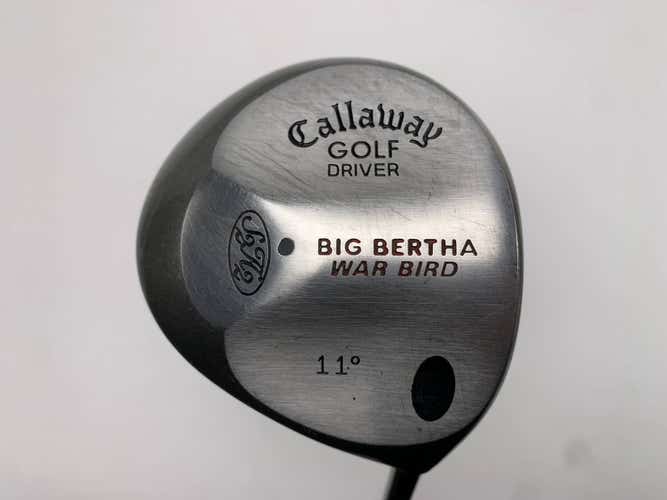 Callaway Big Bertha Warbird Driver 11* RCH 96 Senior Graphite Mens RH