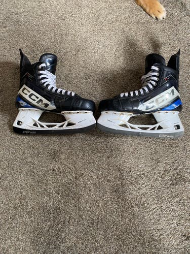 Custom CCM JetSpeed FT6 Pro Hockey Skates Wide Width Pro Stock 9
