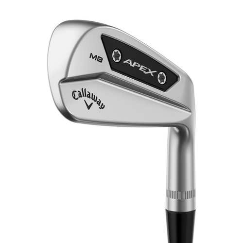 CALLAWAY 2024 APEX MB CHROME 10 IRON 46° STEEL XSTIFF STANDARD NIPPON NS PRO MODUS 3 TOUR 120 STEEL