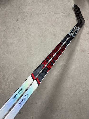 2 PACK 75 Flex P88M Senior CCM JetSpeed FT6 Pro Left Hand Hockey Stick Pro Stock (New)