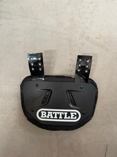 Battle Football Backplate Black