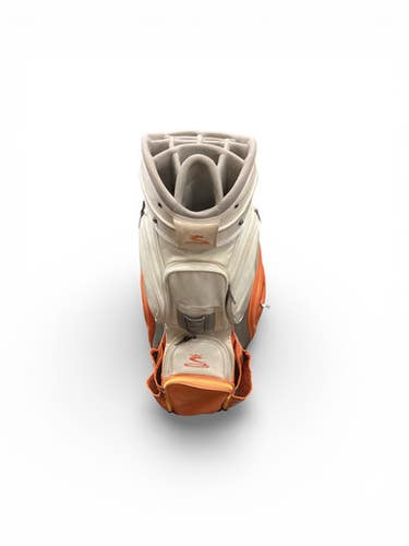 Used COBRA CART BAG Mens Cart Bag Orange 11846-S000100209