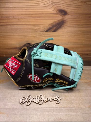 Rawlings Pro Preferred RH Infield Baseball Glove 11.75” Customized